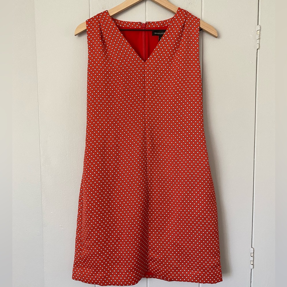 Banana Republic Sleeveless Pattern Dress